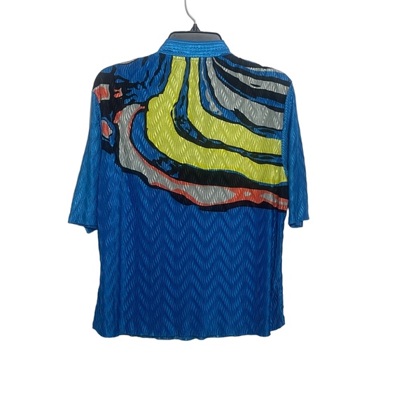 Jamie Sadock Large 100% Polyester Short Sleeve 1/4 Zip Ladies Top - Picture 6 of 6